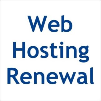 Web Hosting Renewal